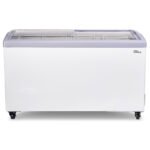 7.4 ft Curved Glass Door Freezer/refrigerator Display