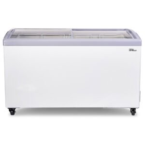 9.5 Cu. ft Curved Glass Door Freezer/refrigerator Display