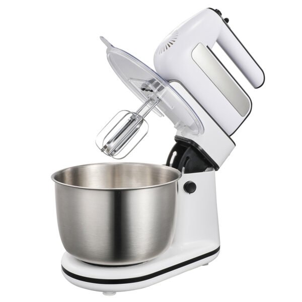 2-in-1 Stand & Hand Mixer White
