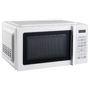 0.7 Cu. ft Microwave White 700W